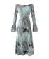 Open Back Pleat Dress